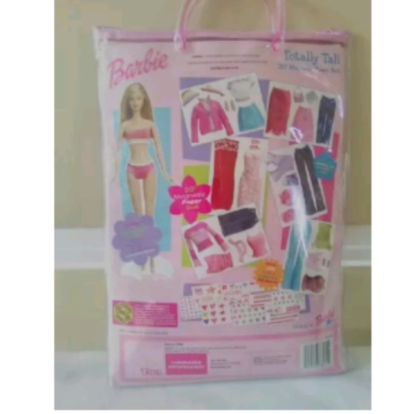 2003 Barbie Totally Tall 20" Magnetic Paper Doll. - Picture 2 of 2